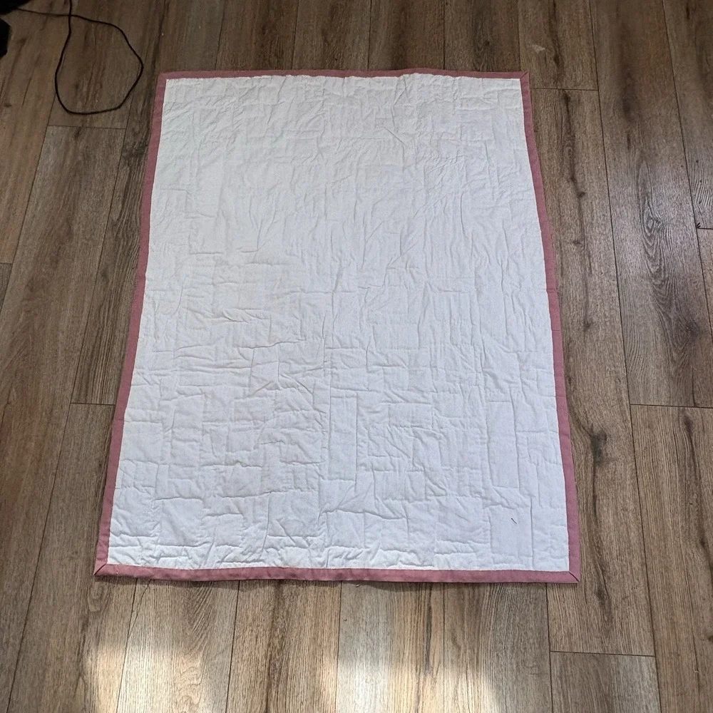Handmade Quilt Crib Animal Alphabet Heart Star Nursery Wall Decor‎ Patchwork Lap
